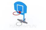 фото Стойка баскетбольная мини со щитом и кольцом