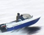 фото Лодка моторная стеклопластиковая (скоростной катер) «FINNSPORT 425 Sport»