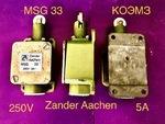 фото Концевой выключатель с роликом Zander Aachen type MSG 33